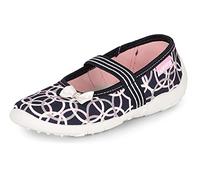 Ladeheid Pantofole Ballerine con Solette Bambina LAVI0005 (Blu Marino 2, 26 EU)