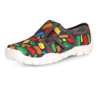 Ladeheid Pantofole Bambino LARW005 (Blu Marino Blocchi, 26 EU)