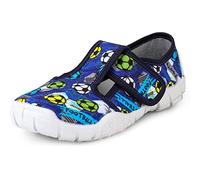 Ladeheid Pantofole Bambino LARW005 (Blu/Palloni, 27 EU)