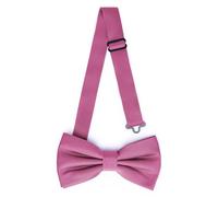 Ladeheid Papillon elegante da uomo - opaco, regolabile, perfetto per matrimoni, feste, ufficio. Ideale per uomini, donne, adolescenti - Ottimo regalo BMM (12cm x 6cm, Rosa)