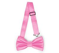 Ladeheid Papillon per bambini maschi - Pre-legato, banda regolabile, design lucido, ideale per matrimoni, compleanni, inizio scuola - Resistente e stiloso BKS (10cm x 5cm, Rosa)