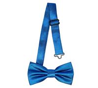 Ladeheid Papillon per bambini maschi - Pre-legato, banda regolabile, design lucido, ideale per matrimoni, compleanni, inizio scuola - Resistente e stiloso BKS (10cm x 5cm, Blu Marino)