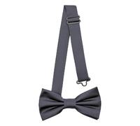 Ladeheid Papillon per bambini maschi - Pre-legato, banda regolabile, design opaco, ideale per matrimoni, compleanni, inizio scuola - Resistente e stiloso BKM (10cm x 5cm, Nero)