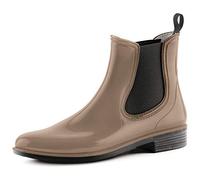 Ladeheid Stivaletti Donna in Gomma PVC LALMG934 (Beige, 37 EU)