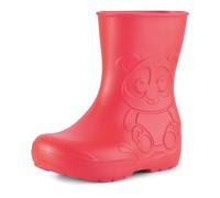 Ladeheid Stivaletti Pioggia Bambino in EVA, Leggeri Stivali Pioggia Bambina con Motivo a Panda, Facili da Pulire Stivaletti Bambina e Scarpe Bambino LA-CA-10 (Corallo, 28/29)