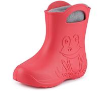 Ladeheid Stivali Bambino e Bambina in EVA LA-CA-03 (Corallo/Grigio, 26/27 EU)