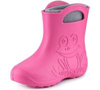 Ladeheid Stivali Bambino e Bambina in Eva LA-CA-03 (Rosa/Grigio, 28/29 EU)