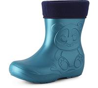 Ladeheid Stivali Bambino e Bambina in Eva LA-CA-11 (Blu Metallizzato, 22/23 EU)