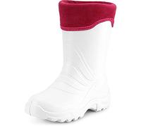 Ladeheid Stivali Imbottiti Bambino e Bambina in Spuma Eva LA-861-2017 (Bianco/Rosa, 26/27 EU)