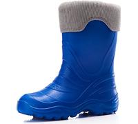 Ladeheid Stivali Imbottiti Bambino e Bambina in Spuma Eva LA-861-2017 (Blu2727c/Grigio, 30/31 EU)