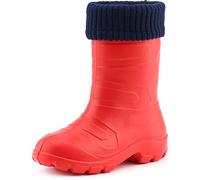 Ladeheid Stivali Imbottiti Bambino e Bambina in Spuma Eva LA845KIDS (Rosso1/Blu Marino, 27 EU)