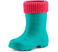 Ladeheid Stivali Imbottiti Bambino e Bambina in Spuma Eva LA845KIDS (Turchese/Rosa, 34 EU)