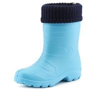 Ladeheid Stivali Imbottiti Bambino e Bambina in Spuma Eva LA845KIDS (Turchese306c/Navy, 32 EU)