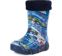 Ladeheid Stivali in Gomma Bambino e Bambina Swk 05 (Blu Auto, 23/24 EU)