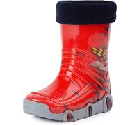Ladeheid Stivali in Gomma Bambino e Bambina Swk 16 (Rosso Auto, 25/26 EU)