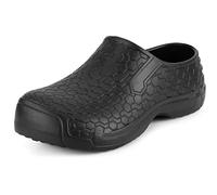 Ladeheid Zoccoli Sabot Clogs Uomo e Donna in Eva Giardino LADW009 (Nero, 37 EU)