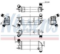 NISSENS 961360 Intercooler