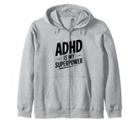 L'ADHD è Il Mio superpotere Felpa con Cappuccio