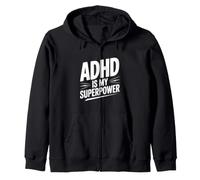 L'ADHD è Il Mio superpotere Felpa con Cappuccio