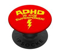 L'ADHD è il mio superpotere PopSockets PopGrip Adesivo