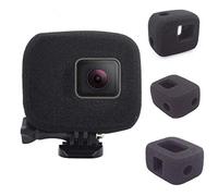LaDicha 1Pc Spugna Parabrezza Nero per Gopro Hero 5/6/7 Sport Fotocamera