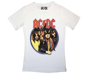 Ladies Ac/Dc Highway To Hell Circle autorizzato Donne maglietta