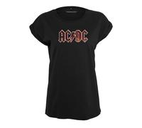 T-shirt da donna Urban Classic ac/dc voltage Noir L