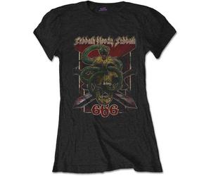 Ladies Black Sabbath 666 autorizzato Donne maglietta