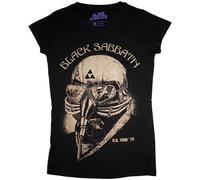 Ladies Black Sabbath Us Tour 1978 autorizzato Donne maglietta