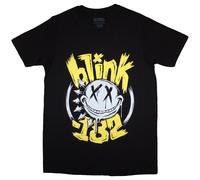 Blink-182 Big Smile Donna T-Shirt Nero S 100% Cotone Regular