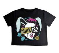 Ladies Blink-182 Blind Date Crop Top autorizzato Donne maglietta