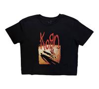 Ladies Crop Top Korn Shadow Playground Maglietta Ufficiale da Donna