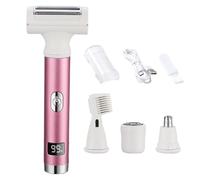 Ladies | Cutter Per Capelli Da 9,06 Pollici Donne | ABS Electrical Hair Remover Con Un Display A LED A Secco Bagnato Bagnato Con Precisione Precisamente Ricaricabile Facilmente Portatile