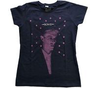 Ladies David Bowie Dots ufficiale Donne maglietta signore
