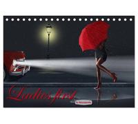 Ladies first by Mausopardia (Tischkalender 2026 DIN A5 quer), CALVENDO Monatskalender: Frauen- Silhouetten, märchenhaft, romantisch und sexy im Retro Style