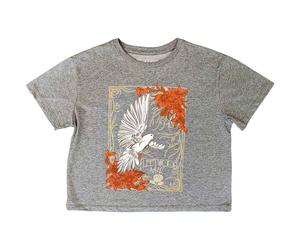Ladies Fleetwood Mac Dove Crop Top autorizzato Donne maglietta