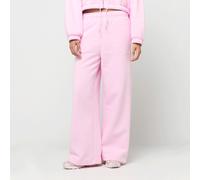 Ladies Fluffy Wideleg Trackpants rosa M