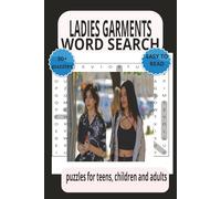 Ladies Garments Word Search: Fashion Puzzles with Solutions | Large Print for Adults.