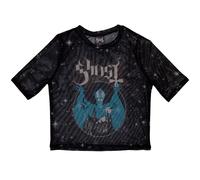 Ladies Ghost Opus Mesh Crop Top autorizzato Donne maglietta
