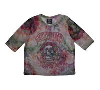 Ladies Grateful Dead Bertha Mesh Crop Top autorizzato Donne maglietta
