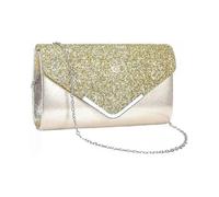 Ladies' handbag, S12, decorated with gold chains