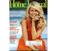Ladies' Home Journal July 2010 Christie Brinkley on Cover, Save More Money Without Trying, The Power of Prayer, Guide to Birth Control No-Stress Tips for Traveling with Pets, Skin Cancer Update