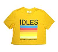 Ladies Idles Resistance Crop Top autorizzato Donne maglietta