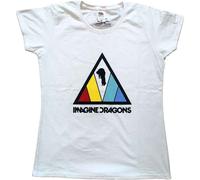 Ladies Imagine Dragons Triangle Logo ufficiale Donne maglietta signore