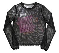 Ladies James Brown Mr Dynamite Mesh Crop Top ufficiale Donne maglietta signore