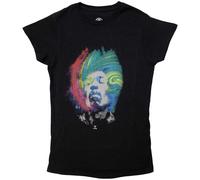 Ladies Jimi Hendrix Galaxy autorizzato Donne maglietta