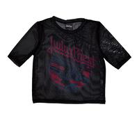 Ladies Judas Priest Vengeance Mesh Crop Top ufficiale Donne maglietta signore