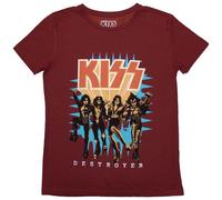 Ladies Kiss Destroyer 3D Logo autorizzato Donne maglietta