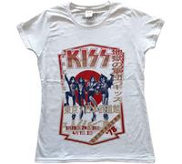 Ladies Kiss Destroyer Tour '78 autorizzato Donne maglietta
