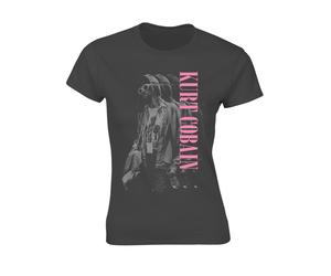 Ladies Kurt Cobain Standing ufficiale Donne maglietta signore